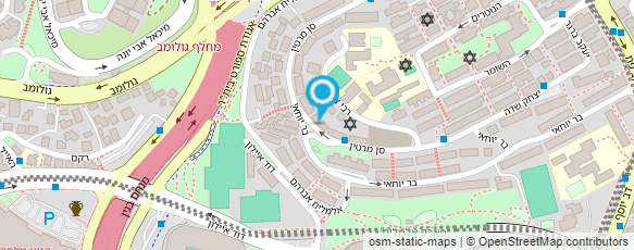 מפת הגעה אל הילה ויצמן - קוסמטיקה