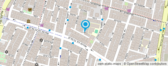 מפת הגעה אל עו"ד פלג דניאל