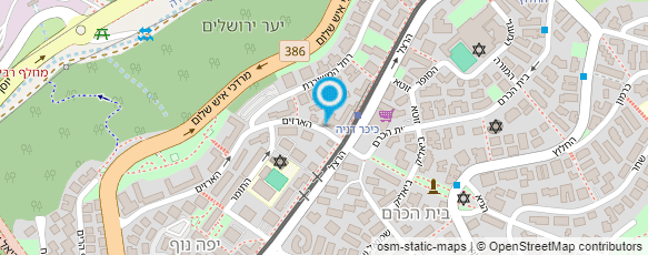 מפת הגעה אל ד"ר ריקה חיה תורגמן