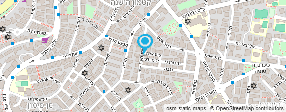 מפת הגעה אל פנחס הסנדלר