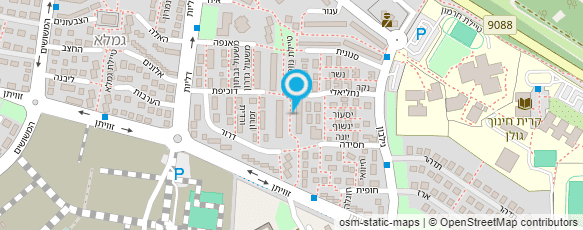 מפת הגעה אל גיגי מלגזות