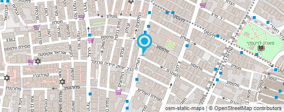 מפת הגעה אל רועי אהרוני מעצב שיער