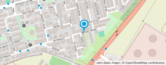 מפת הגעה אל ד"ר מלי אונגר