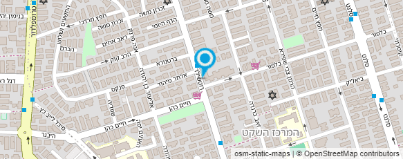 מפת הגעה אל ד"ר בוריס פירייטינסקי