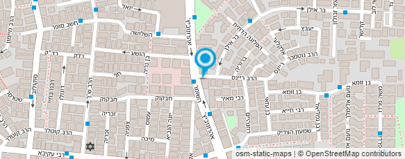 מפת הגעה אל חיה - יועצת אישית ופסיכותרפיסטית