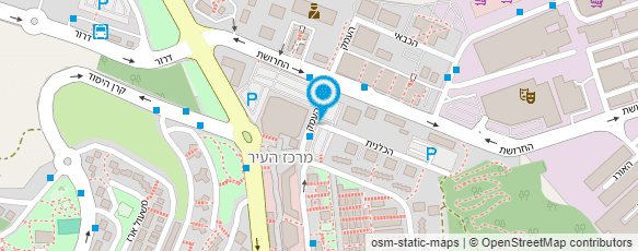 מפת הגעה אל גינה מהלב והנשמה