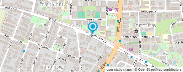 מפת הגעה אל עו"ד רותי בודוביץ