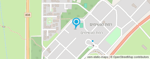 מפת הגעה אל חן והדר - איפור ועיצוב שיער