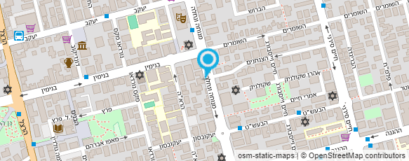 מפת הגעה אל ערן בן אדון - מורה לגיטרה