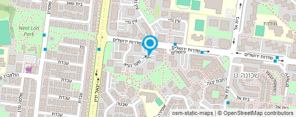 מפת הגעה אל בית מאפה אלברט