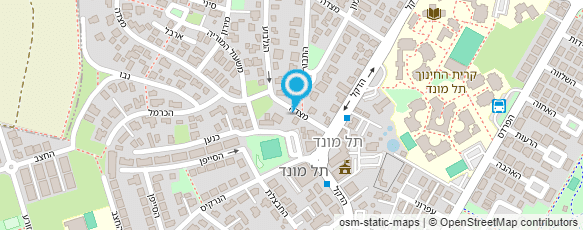 מפת הגעה אל פרופ' מיכאל פינגולד