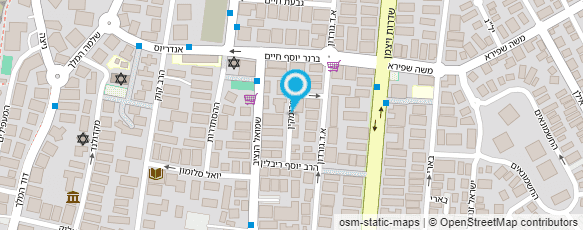 מפת הגעה אל ד"ר דורית ויינברג