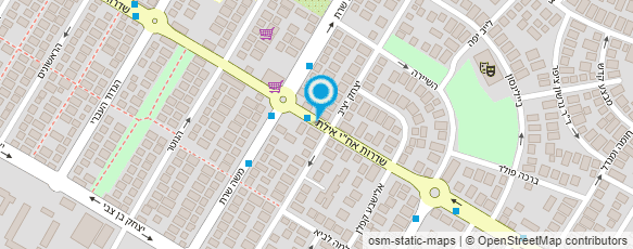 מפת הגעה אל שריי-איפור קבוע ומזותרפיה