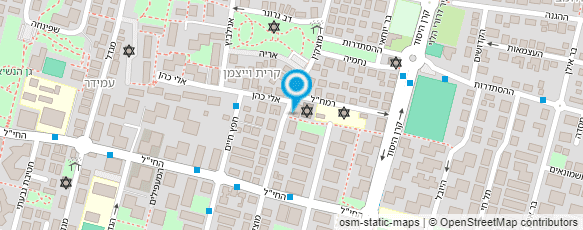 מפת הגעה אל הלאפל של אסף