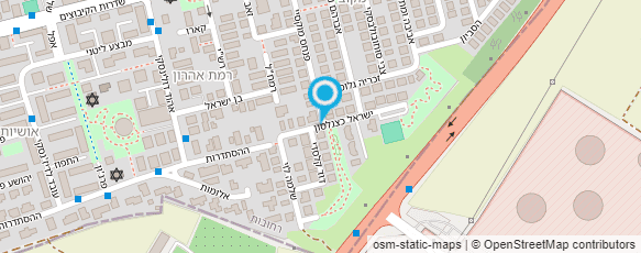 מפת הגעה אל ד"ר דורית ויסברג-קצב