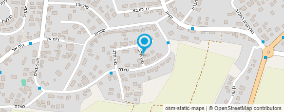 מפת הגעה אל המרכז לציוד סיעודי