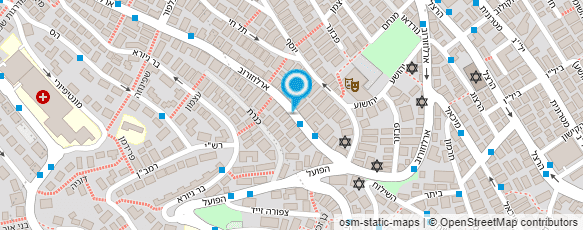 מפת הגעה אל הדירות של אדם