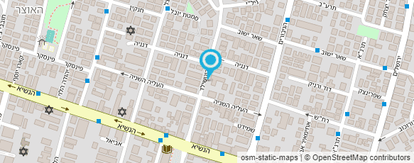 מפת הגעה אל ד"ר לריסה ציבלין