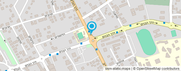 מפת הגעה אל העוגיות של עופר