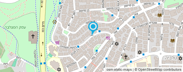 מפת הגעה אל מצבר עד הבית