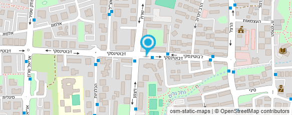 מפת הגעה אל בי"ס לטניס VAMOS