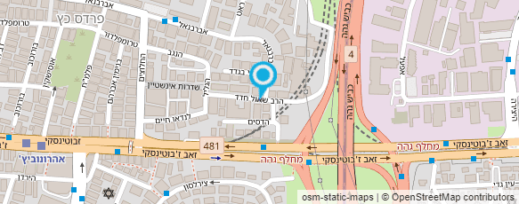 מפת הגעה אל איתך- מרכז הכנה ללידה והורות