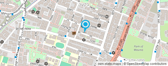 מפת הגעה אל נתן דרוקר