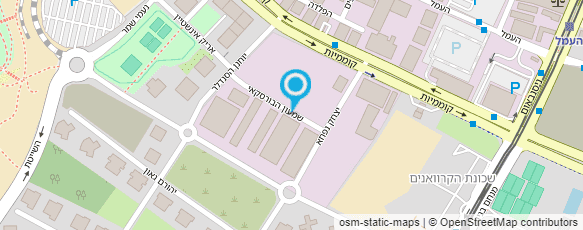 מפת הגעה אל נגריית המצבעת א.ר