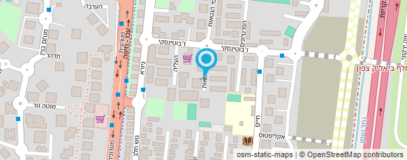 מפת הגעה אל ד"ר ולנטינה דוידוב