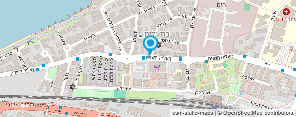 מפת הגעה אל טוליפס גלרי - tulips gallery