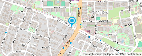 מפת הגעה אל מכולת עד הבית