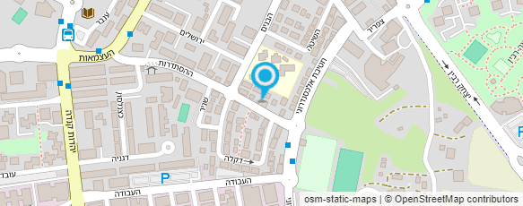 מפת הגעה אל סופר לב המושבה