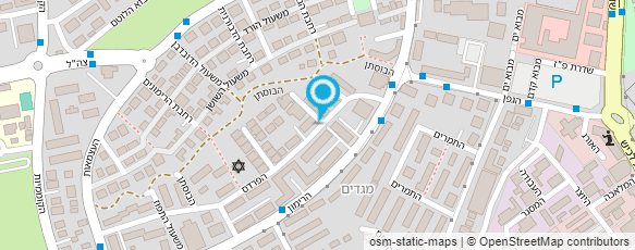 מפת הגעה אל אורטל אלימלך ויצמן איפור מקצועי