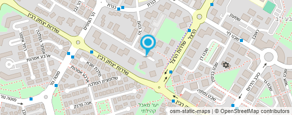 מפת הגעה אל ע.פ. שירותי ניקיון אחזקה