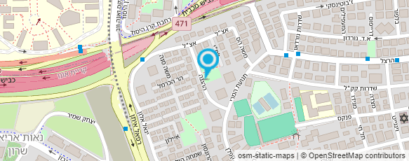 מפת הגעה אל שי שינדר עיצוב שיער