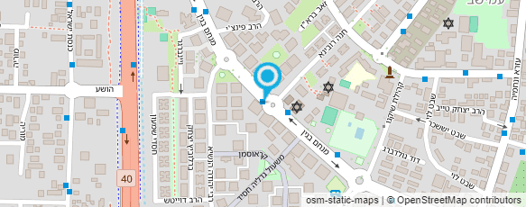 מפת הגעה אל ד"ר פושקוב ילנה