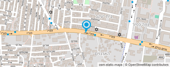 מפת הגעה אל Gilgul Culinary Productions