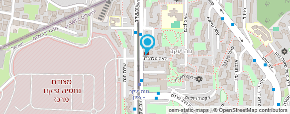 מפת הגעה אל ד"ר ודים גולד