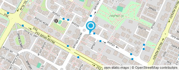 מפת הגעה אל שוק ח פירות וירקות