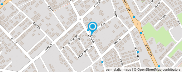 מפת הגעה אל ב.ד. גרייבר שרותי תיירות בע"מ