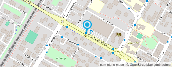 מפת הגעה אל ב.ד. גרייבר שירותי תיירות בע"מ