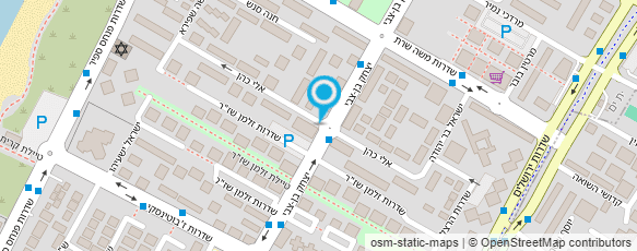 מפת הגעה אל ד"ר רפאל טלמור