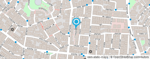 מפת הגעה אל סטודיו katz