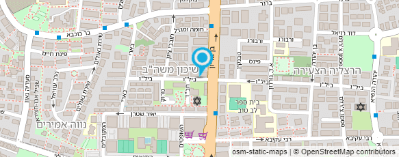 מפת הגעה אל ד"ר צרויה יאיר