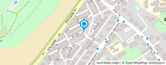 מפת הגעה אל טי.אם אס-תכנון אדריכלי