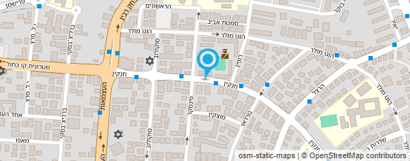 מפת הגעה אל "נתן"-המרכז הישראלי לסיעוד בריאות ורווחה בע"מ