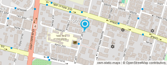 מפת הגעה אל "נתן"-המרכז הישראלי לסיעוד בריאות ורווחה בע"מ