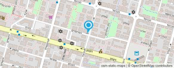 מפת הגעה אל ד"ר לרנר אדוארדו