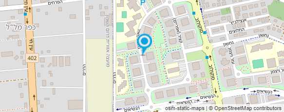 מפת הגעה אל אחיות אורלי מלמד