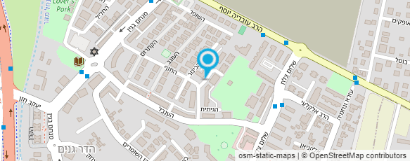 מפת הגעה אל הילה שרת